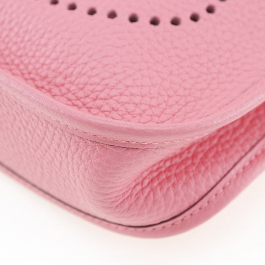 HERMES Shoulder Bag Taurillon Clemence Pink / red Amazone Evelyn TPM