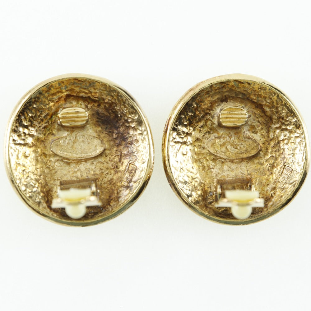 CHANEL Earring Plated Gold gold vintage 31 RUE CAMBON Cambon Women Used Authentic
