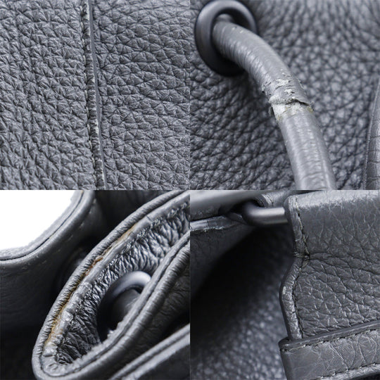 BOTTEGAVENETA Backpack Calfskin gray INTRECCIATO unisex(Unisex) Used Authentic