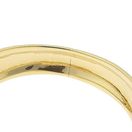 TIFFANY&Co. Ring K18 yellow gold gold Elsa Peretti Full heart Women Used Authentic