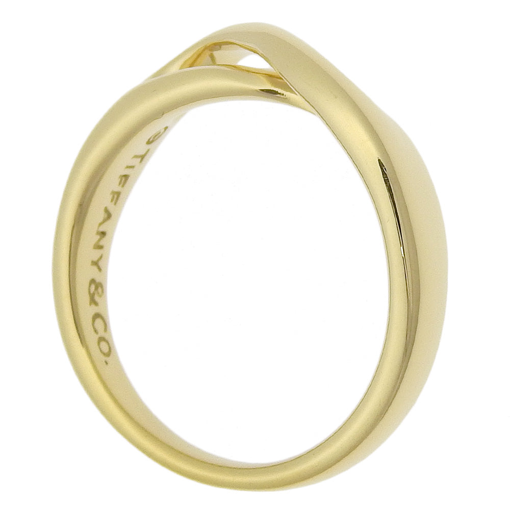 TIFFANY&Co. Ring K18 yellow gold gold Infinity Women Used Authentic