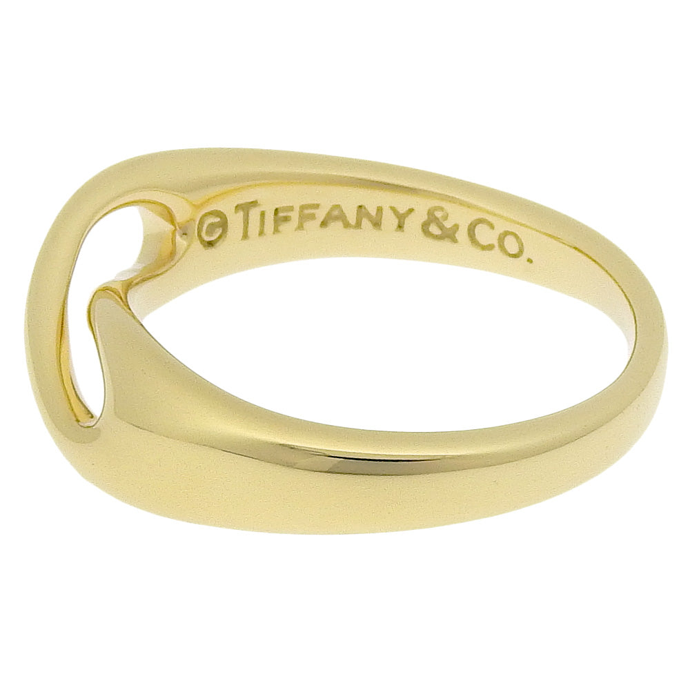 TIFFANY&Co. Ring K18 yellow gold gold Infinity Women Used Authentic