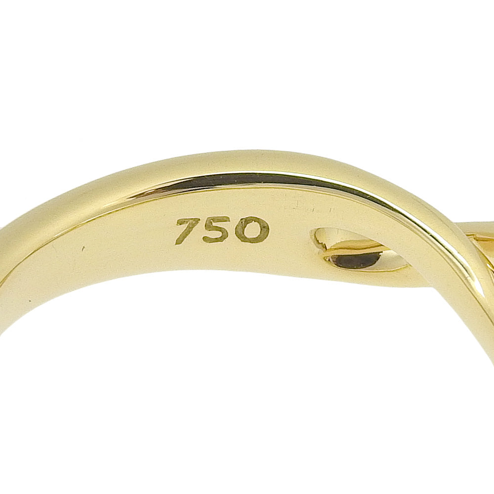 TIFFANY&Co. Ring K18 yellow gold gold Infinity Women Used Authentic