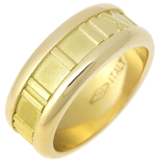 TIFFANY&Co. Ring K18 yellow gold gold Atlas Women Used Authentic
