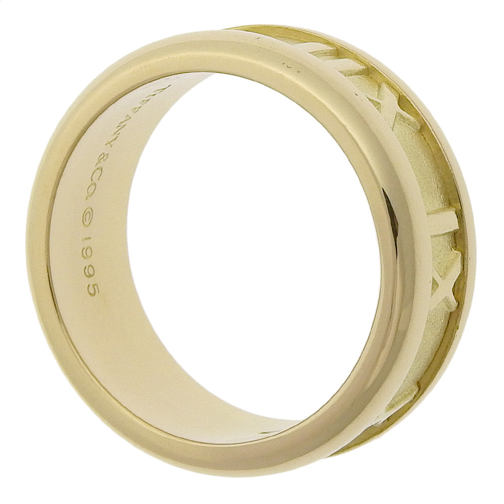 TIFFANY&Co. Ring K18 yellow gold gold Atlas Women Used Authentic