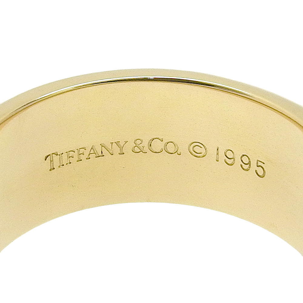 TIFFANY&Co. Ring K18 yellow gold gold Atlas Women Used Authentic