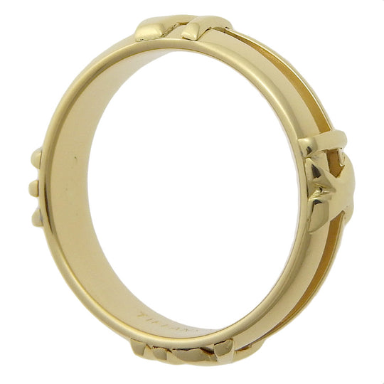 TIFFANY&Co. Ring K18 yellow gold gold Atlas Women Used Authentic