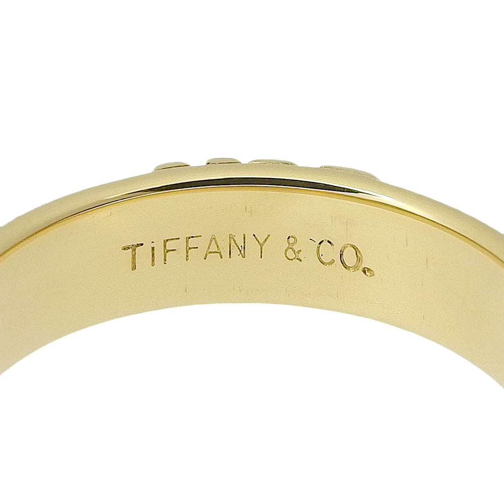 TIFFANY&Co. Ring K18 yellow gold gold Atlas Women Used Authentic