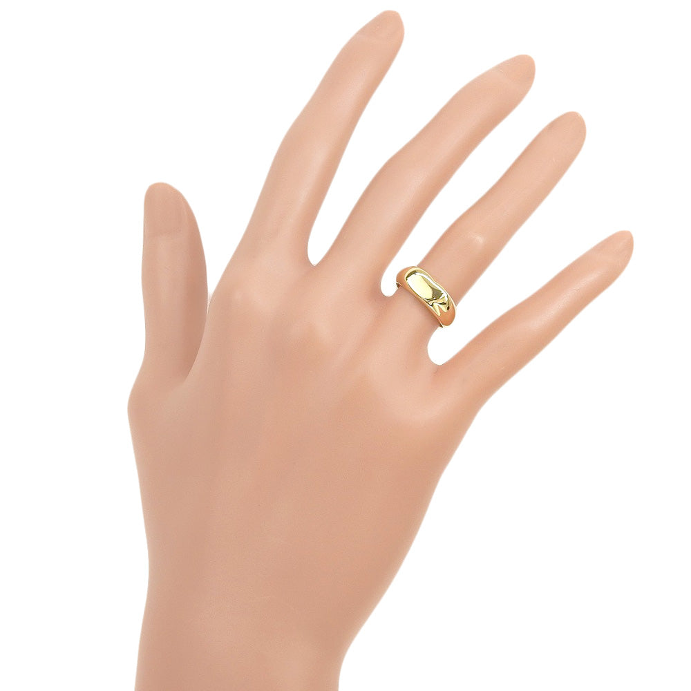 TIFFANY&Co. Ring K18 yellow gold gold Elsa Peretti Full heart Women Used Authentic