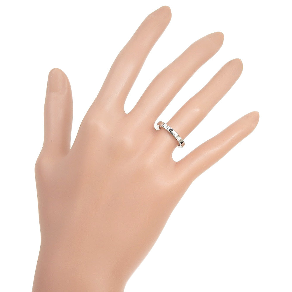 CARTIER Ring K18 white gold Silver Maiyon PANTHERE Women 48 Used Authentic