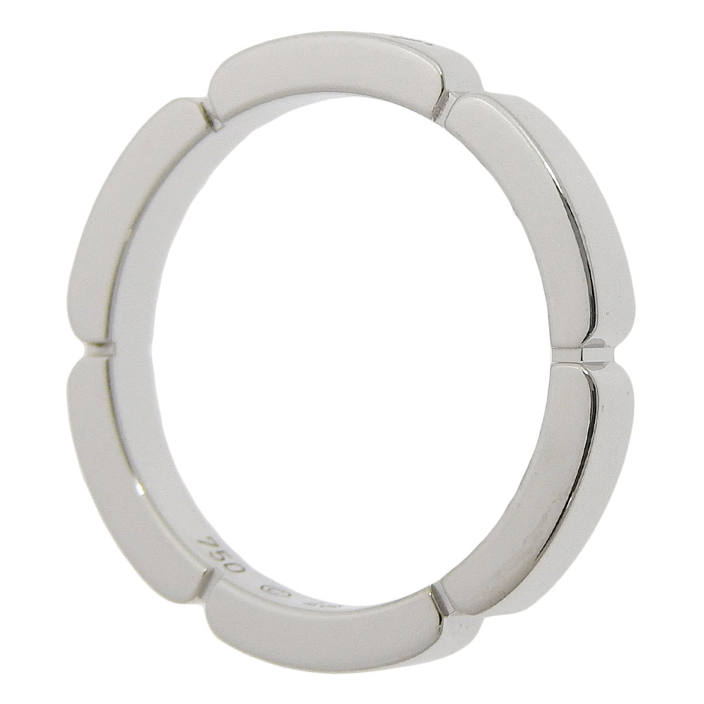 CARTIER Ring K18 white gold Silver Maiyon PANTHERE Women 48 Used Authentic