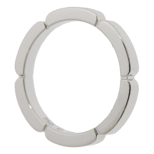 CARTIER Ring K18 white gold Silver Maiyon PANTHERE Women 48 Used Authentic