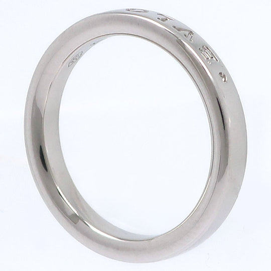 BVLGARI Ring Pt950Platinum Silver Wedding rings Fedy Women 50 Used Authentic