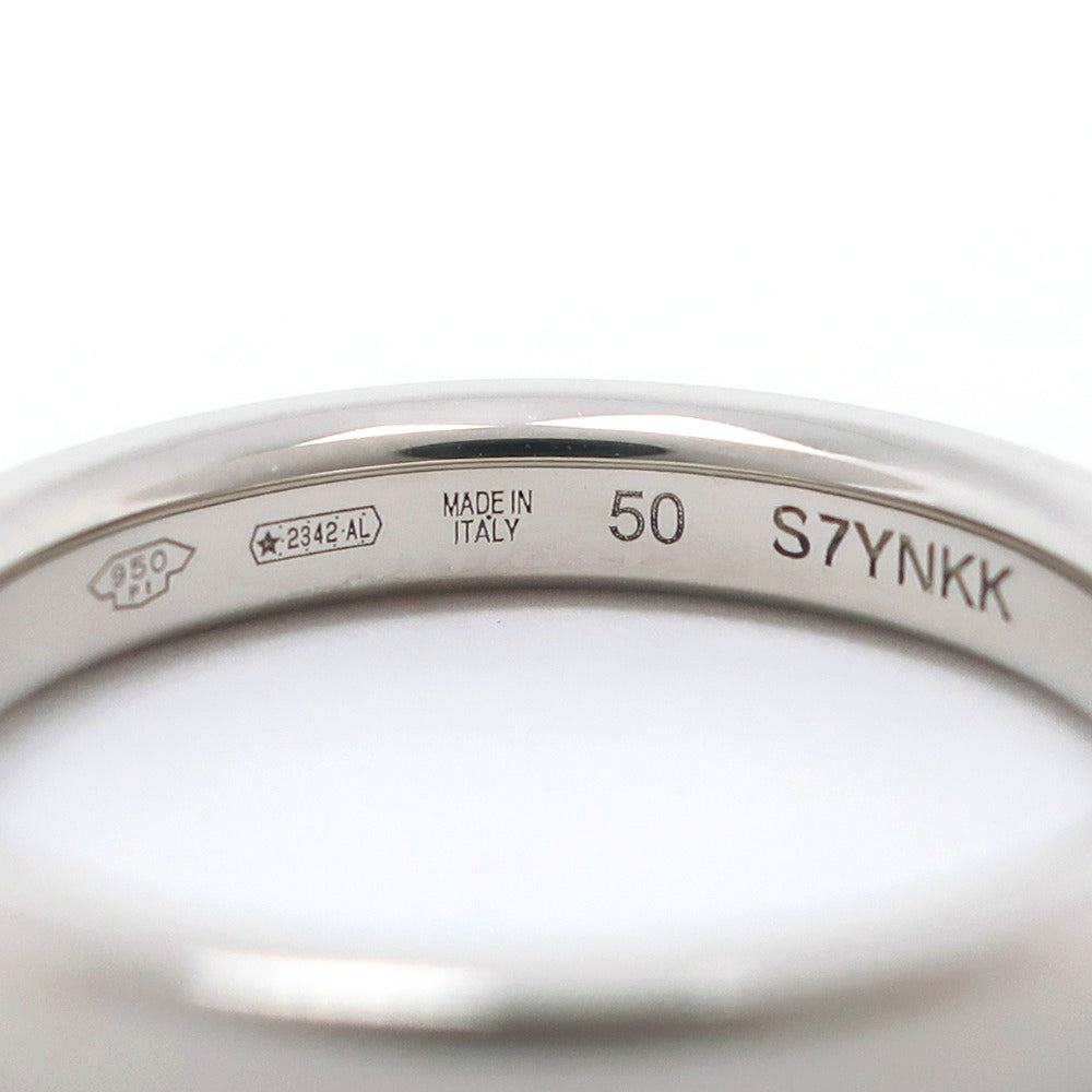 BVLGARI Ring Pt950Platinum Silver Wedding rings Fedy Women 50 Used Authentic