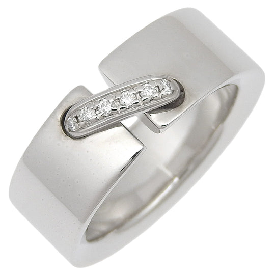 Chaumet Ring 080094-046 K18 White Gold, Diamond Silver Lian Women Used Authentic