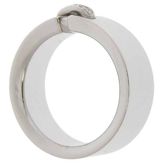 Chaumet Ring 080094-046 K18 White Gold, Diamond Silver Lian Women Used Authentic
