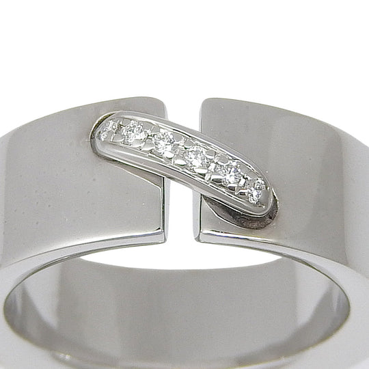 Chaumet Ring 080094-046 K18 White Gold, Diamond Silver Lian Women Used Authentic