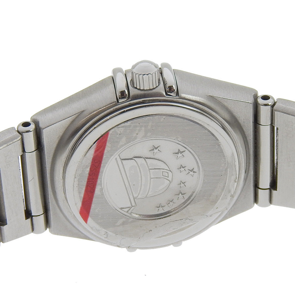 OMEGA Watches Quartz 1562.4 Stainless Steel Silver cal.1456 Constellation Mini black dial Women Used Authentic