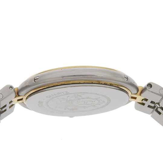 HERMES Watches Quartz Stainless Steel , Plated Gold Silver combination Profile date White dial mens Used Authentic