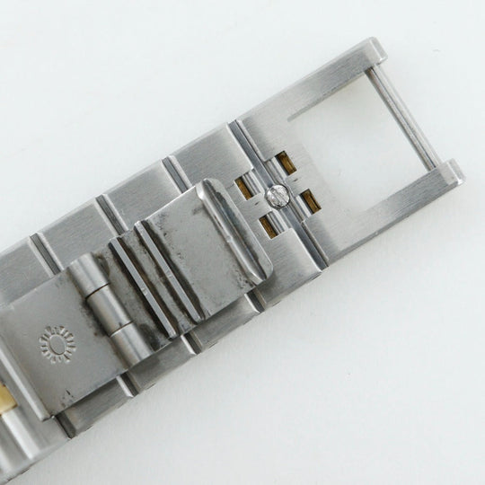 HERMES Watches Quartz Stainless Steel , Plated Gold Silver combination Profile date White dial mens Used Authentic
