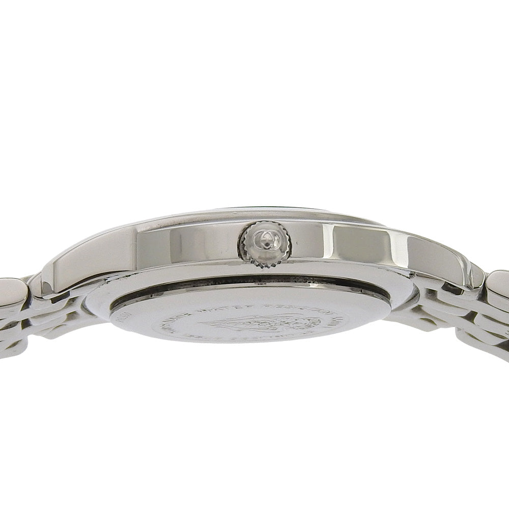GUCCI Watches Quartz 5500L Stainless Steel Silver black dial Women Used Authentic
