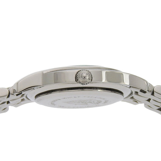 GUCCI Watches Quartz 5500L Stainless Steel Silver black dial Women Used Authentic