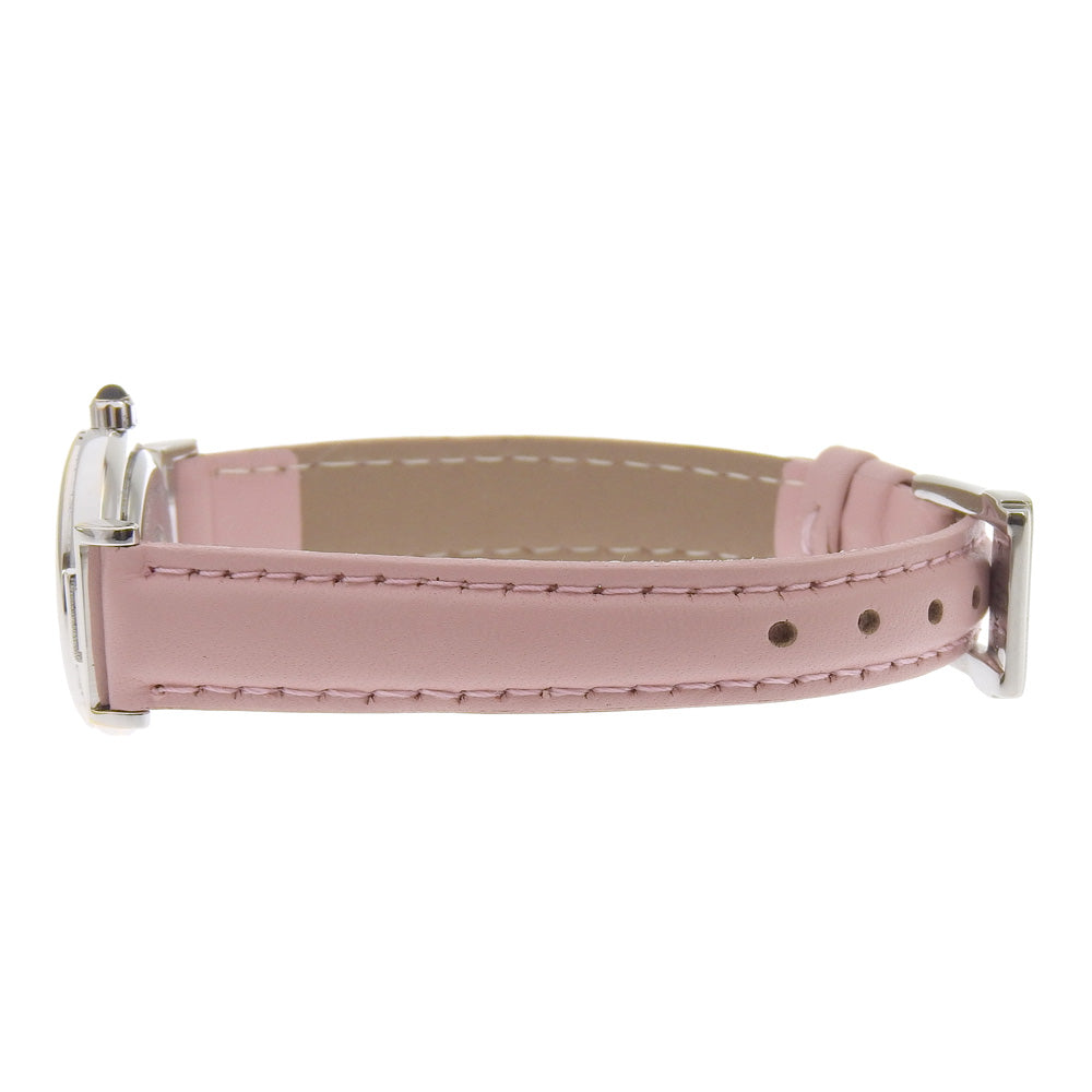 FENDI Watches Quartz 320L Stainless Steel , Embossed Leather white White shell dial Women Used Authentic