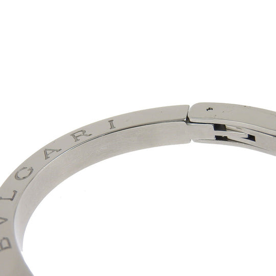 BVLGARI Watches Quartz BZ22S Stainless Steel Silver 12P diamond Be zero one B-zero1 Blue shell dial Women Used Authentic