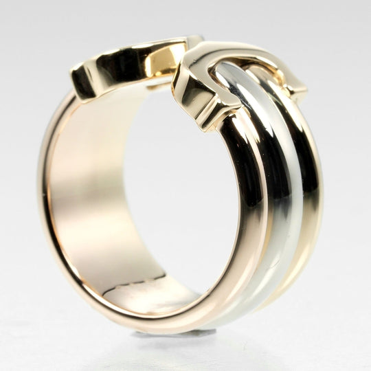 CARTIER Ring K18 Gold, YG PG WG gold 2C Women 47 Used Authentic
