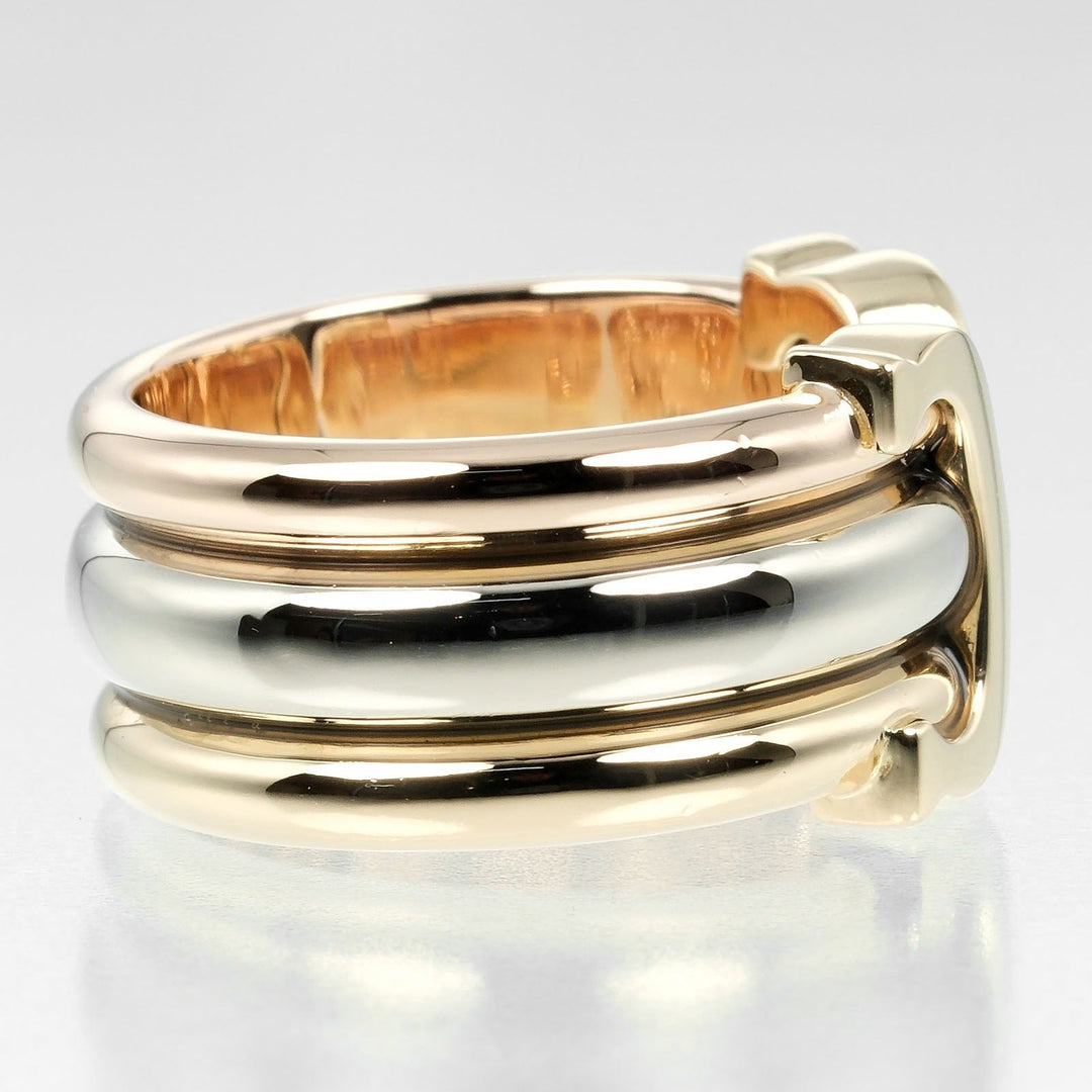 CARTIER Ring K18 Gold, YG PG WG gold 2C Women 47 Used Authentic