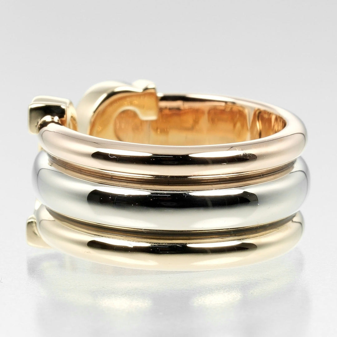 CARTIER Ring K18 Gold, YG PG WG gold 2C Women 47 Used Authentic