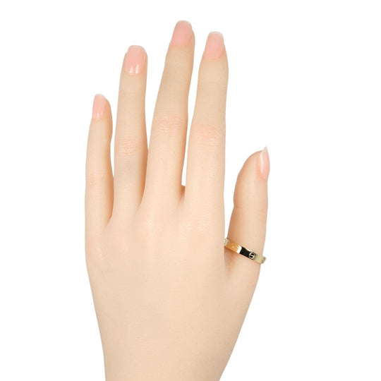 CARTIER Ring K18 yellow gold gold mini love wedding mens 62 Used Authentic