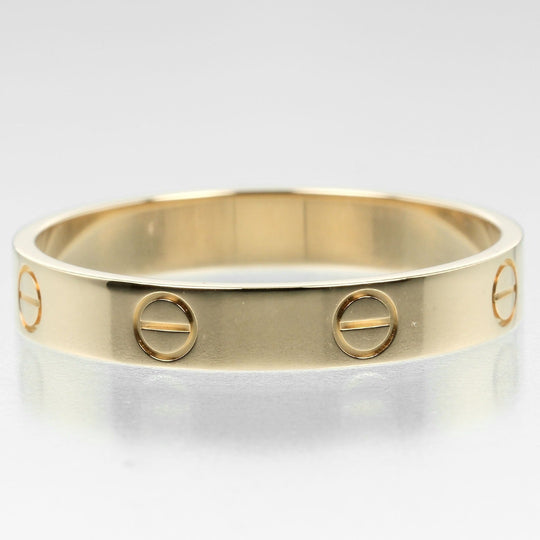 CARTIER Ring K18 yellow gold gold mini love wedding mens 62 Used Authentic