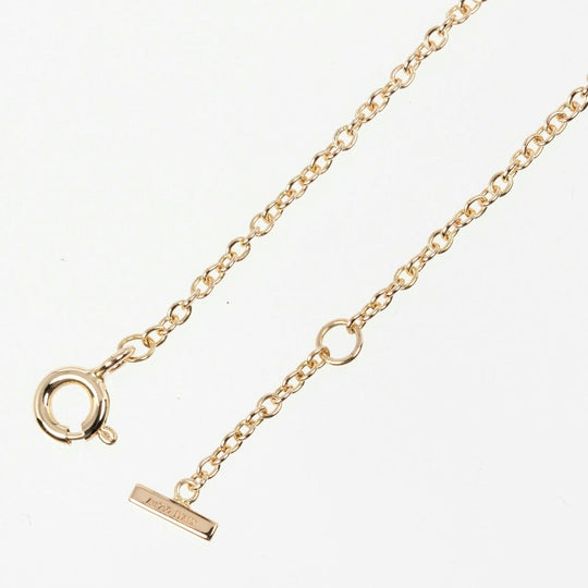 TIFFANY&Co. bracelet K18 Pink Gold gold T Smile Women Used Authentic