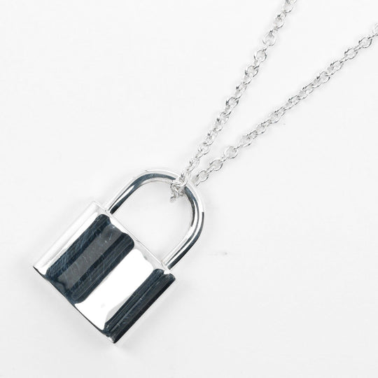TIFFANY&Co. Necklace Silver925 Silver 1837 Lock Women Used Authentic
