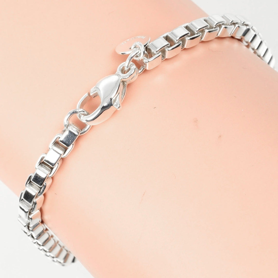 TIFFANY&Co. bracelet Silver925 Silver Venetian Women Used Authentic
