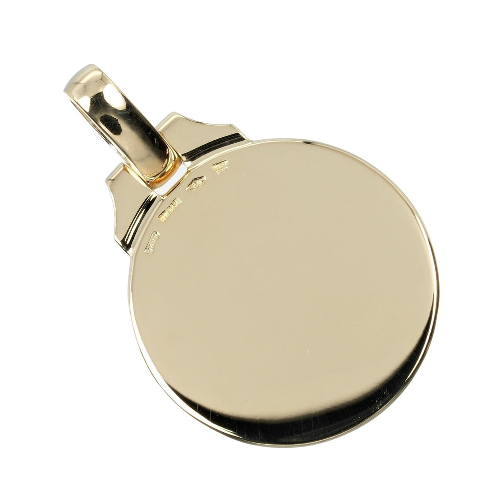 BVLGARI Pendant top K18 Yellow Gold, K18 White Gold gold Horoscope Taurus Women Used Authentic
