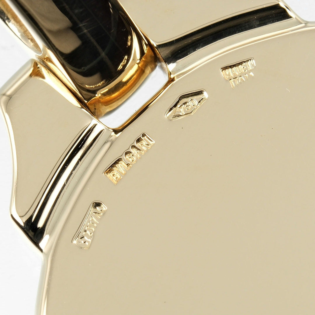 BVLGARI Pendant top K18 Yellow Gold, K18 White Gold gold Horoscope Taurus Women Used Authentic