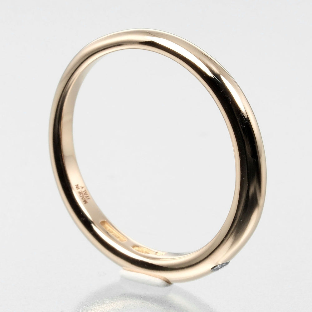 BVLGARI Ring K18 Pink Gold gold 0.1" model Fedy Women Used Authentic