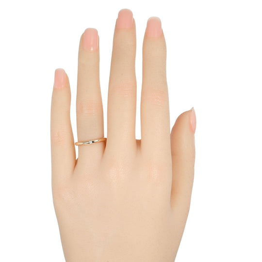 BVLGARI Ring K18 Pink Gold gold 0.1" model Fedy Women Used Authentic