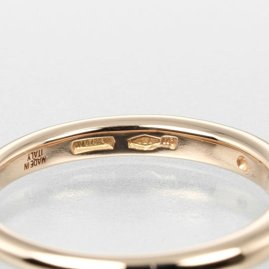 BVLGARI Ring K18 Pink Gold gold 0.1" model Fedy Women Used Authentic