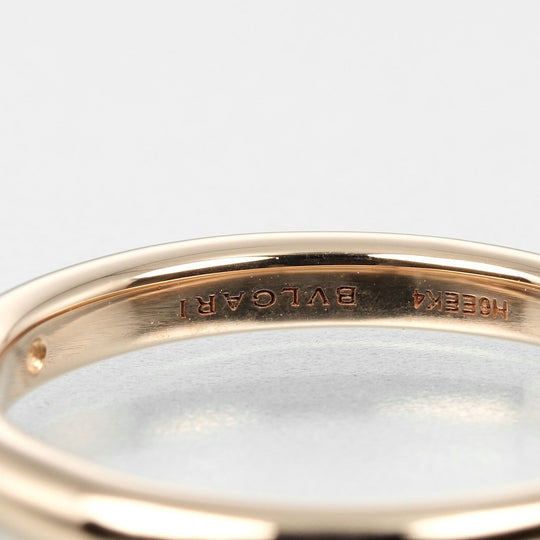 BVLGARI Ring K18 Pink Gold gold 0.1" model Fedy Women Used Authentic