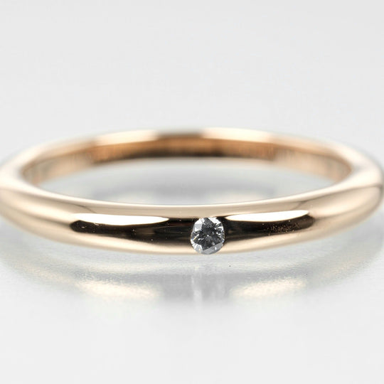 BVLGARI Ring K18 Pink Gold gold 0.1" model Fedy Women Used Authentic