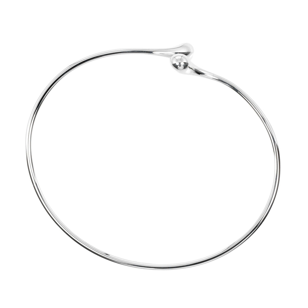 TIFFANY&Co. Bangle Silver925 Silver Double teardrop