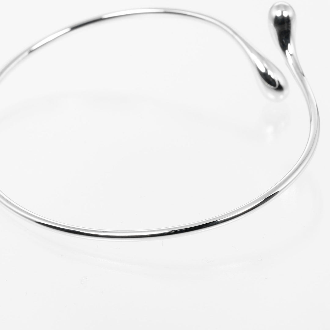 TIFFANY&Co. Bangle Silver925 Silver Double teardrop