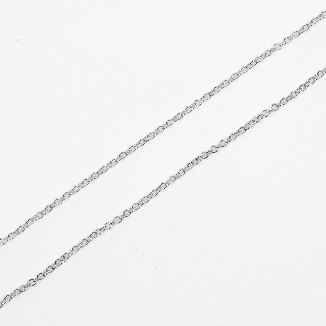 TIFFANY&Co. Necklace K18 White Gold, Blue Topaz Silver T Smile Mini Women Used Authentic