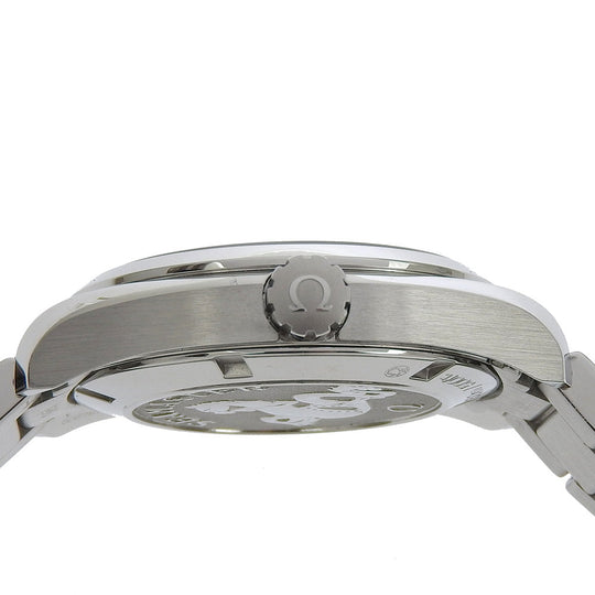 OMEGA Watches Quartz 213.10.39.61.06.001 Stainless Steel Silver Seamaster Aqua Terra black dial mens Used Authentic
