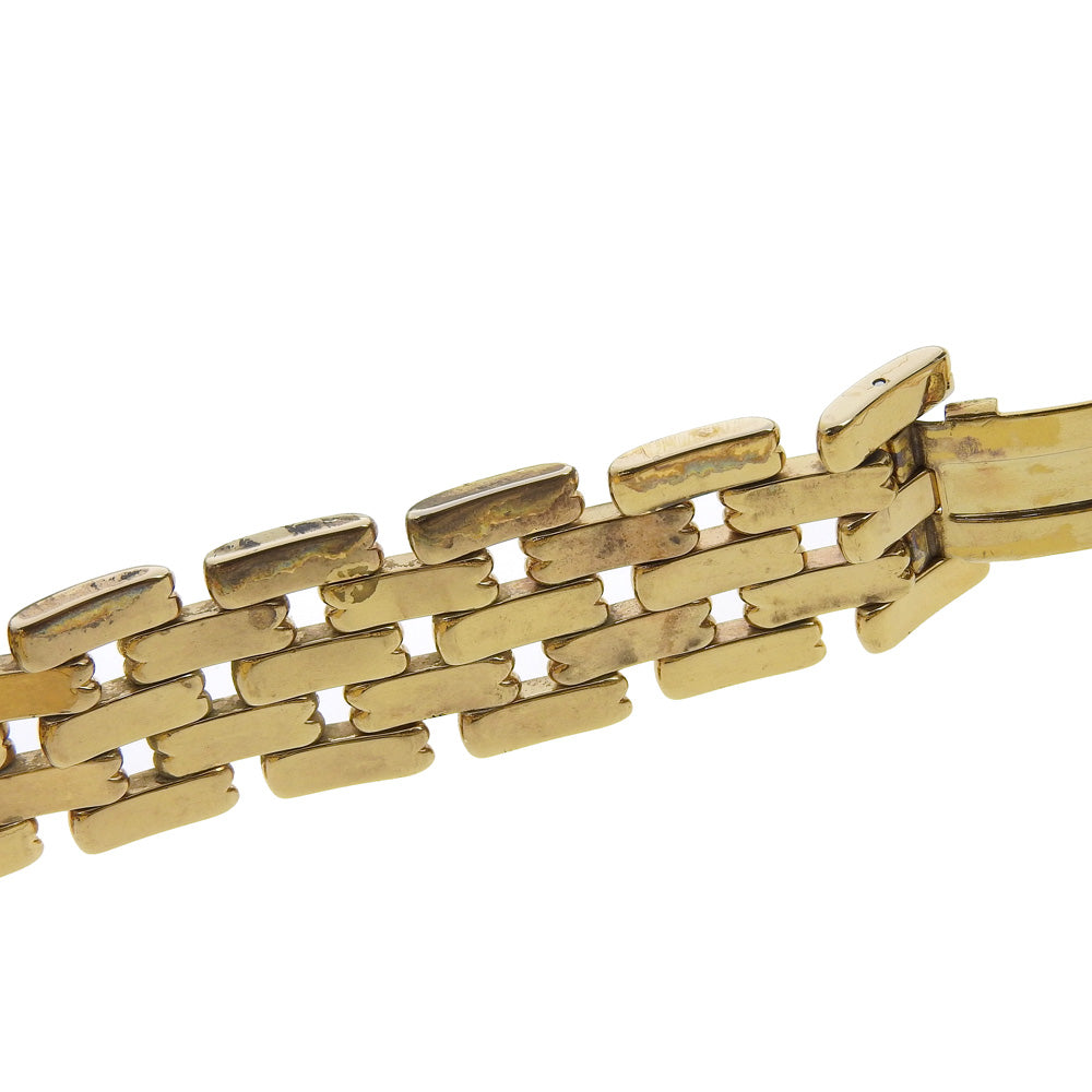 Christian Dior Watches Quartz 47 154-2 Plated Gold gold Bakira black dial mens Used Authentic