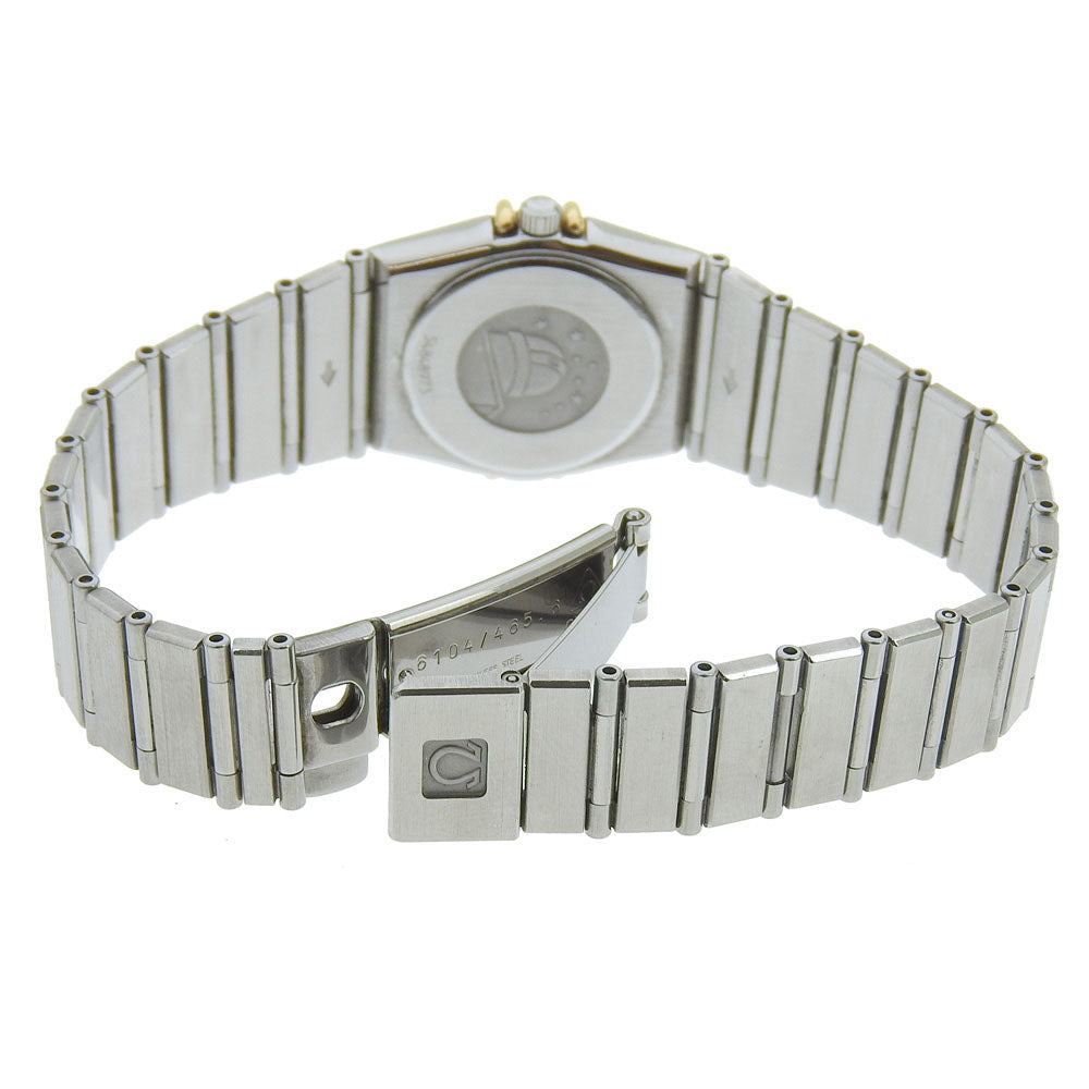 OMEGA Watches Quartz Plated Gold , Stainless Steel gold Constellation gold dial Women Used Authentic