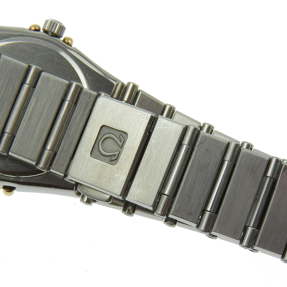 OMEGA Watches Quartz Plated Gold , Stainless Steel gold Constellation gold dial Women Used Authentic